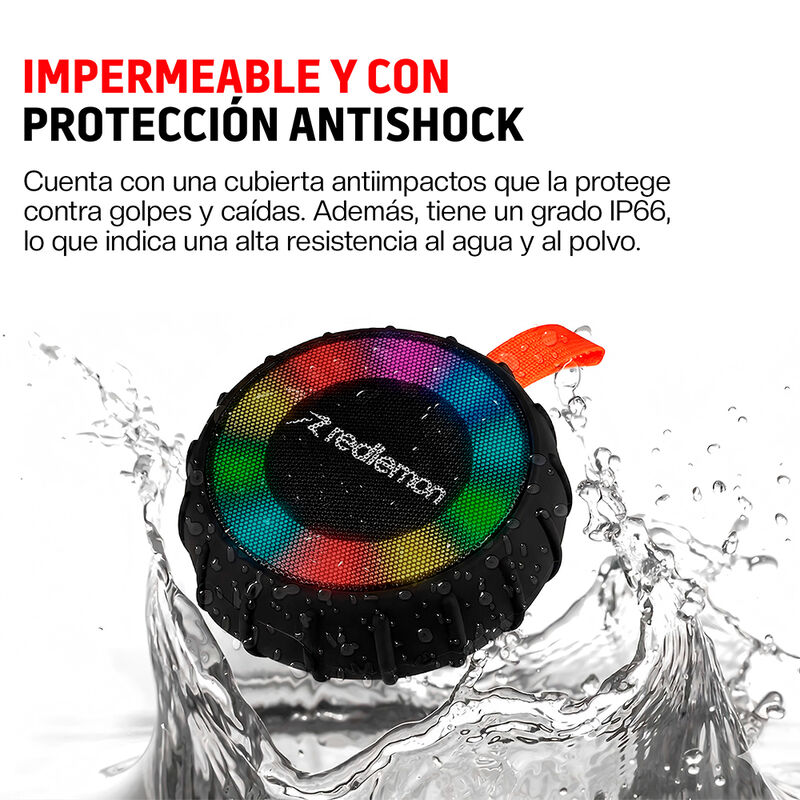 Bocina Bluetooth Contra Agua y Ca&iacute;das Sonido HD... image number null