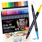 Marcadores De Arte Ptazsctc 36 Colores De Doble Punta A Base De Agua