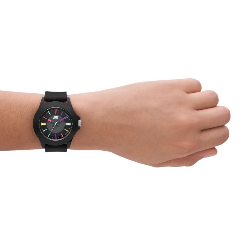 Reloj Skechers Rosencrans Sr6079 Con Funda Negr... image number null