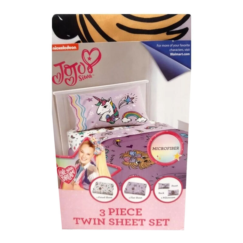 Juego De S&aacute;banas Jay Franco 3pz Jojo Siwa image number null