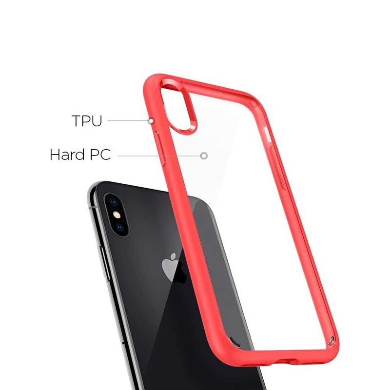 Funda SPIGEN para iPhone X y Xs Ultra Hybrid Tr... image number null