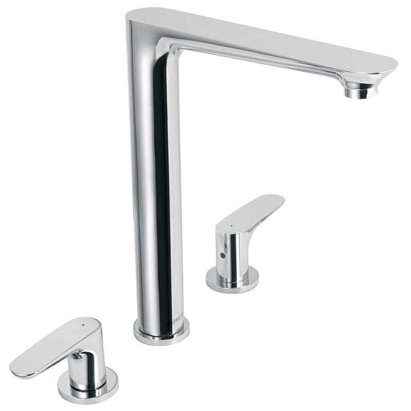 Mezcladora Cromo Cuello Alto para Fregadero Fos... image number null