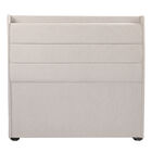 Cabecera Matrimonial Trinity Wing Crema