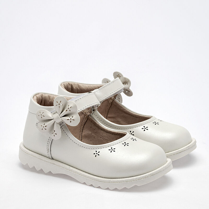 Coqueta Zapato Casual Para Ni&ntilde;a Blanco Cod 1269... image number null