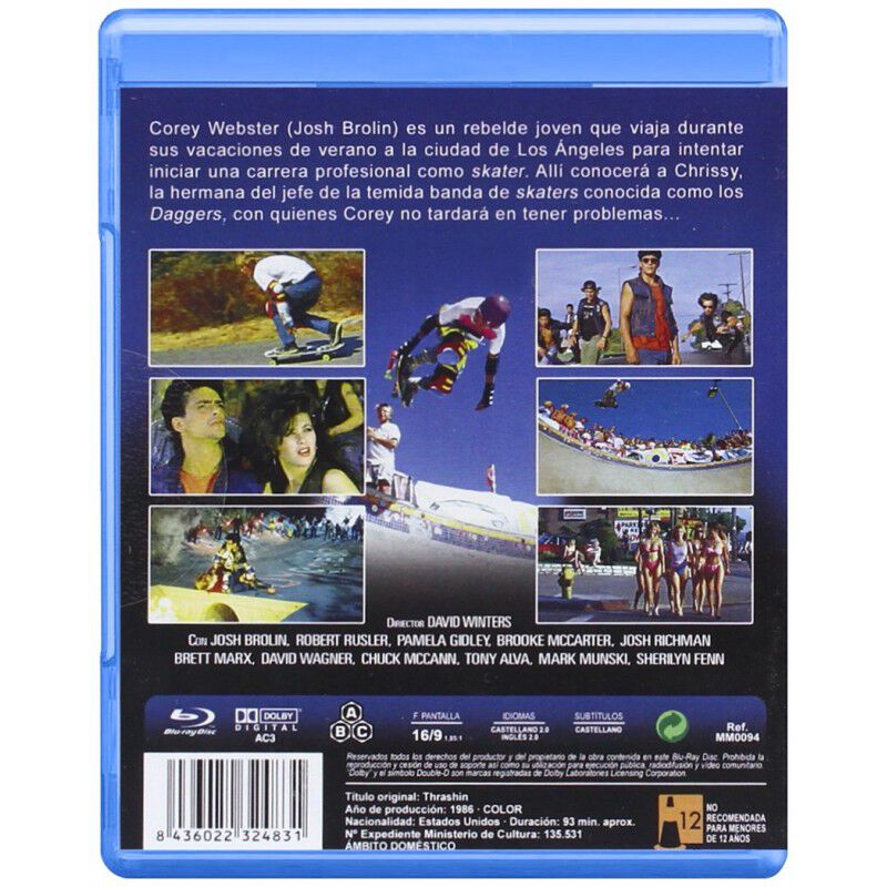 Thrashin. Patinar O Morir [blu-ray] image number null