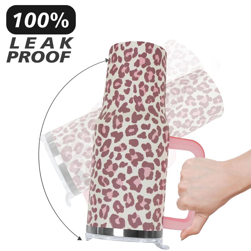 Vaso Termo Ceovfoi 1200 ml Con Dise&ntilde;o De Leopar... image number null