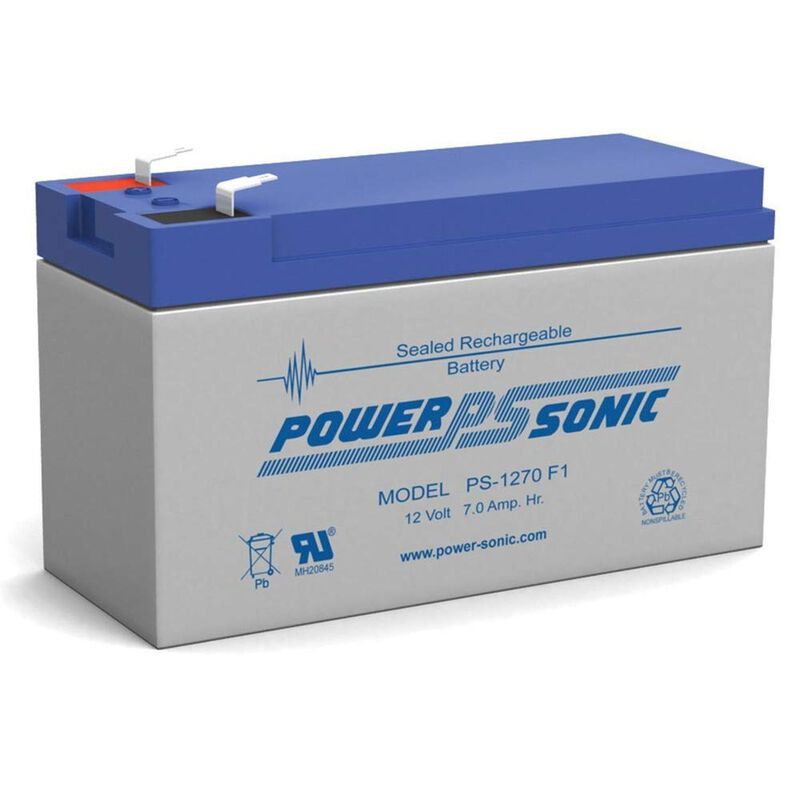 Bater&iacute;a De Reemplazo Power Sonic Ps-1270 F1 12v... image number null