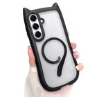 Funda Aigomara Galaxy S26 con Orejas de Gato - Negra
