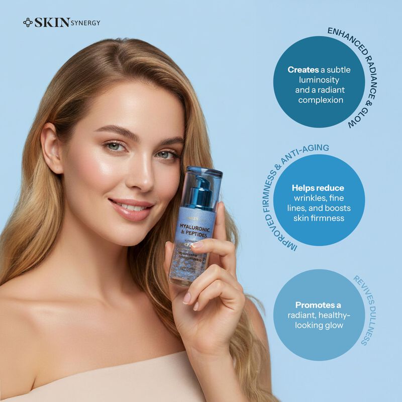 Suero Skin Synergy 50 ml &Aacute;cido Hialur&oacute;nico y P&eacute;... image number null