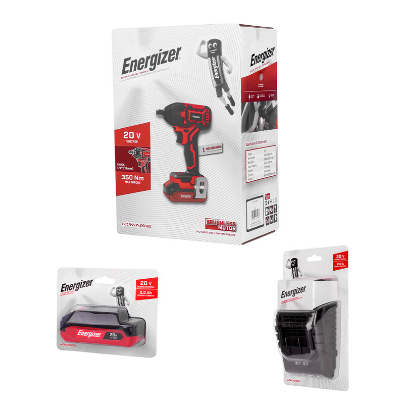 Energizer Llave Impacto Sin Carbones 1/2 20v 26... image number null
