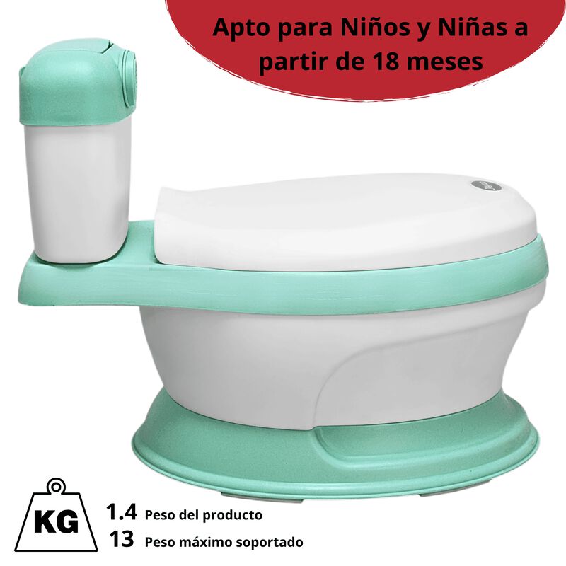 Ba&ntilde;o Entrenador para Ni&ntilde;os con Sonido de Descar... image number null