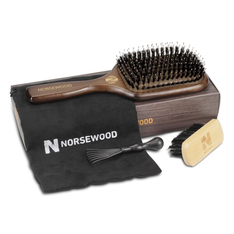 Set De Cepillos De Pelo Norsewood Premier 100% ... image number null