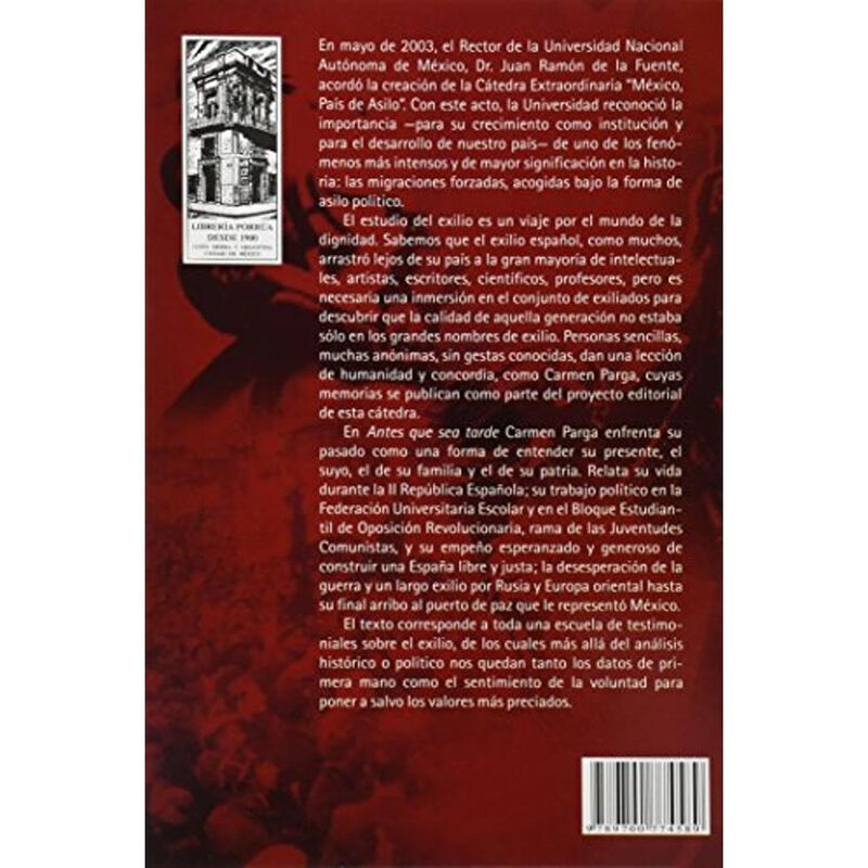 Antes que sea tarde image number null