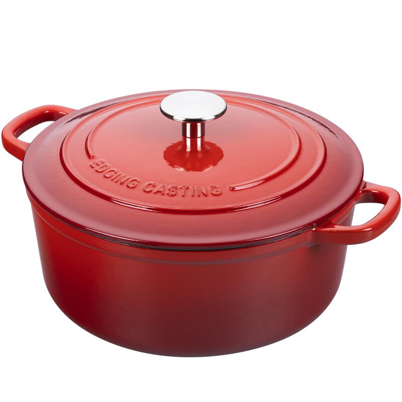 Olla Holandesa Edging Casting 7L Roja image number null