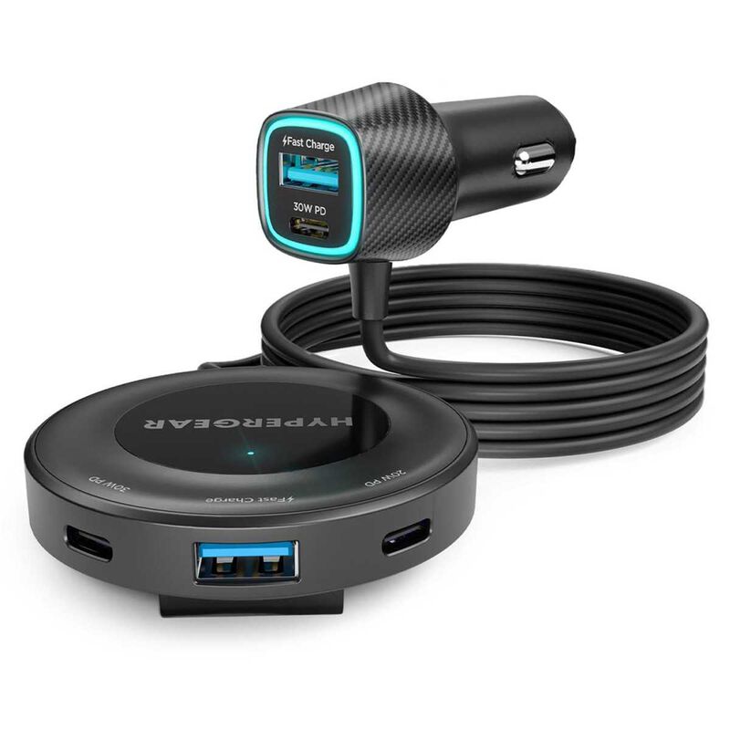 Cargador Auto Plug In Hypergear 98w Extension C... image number null