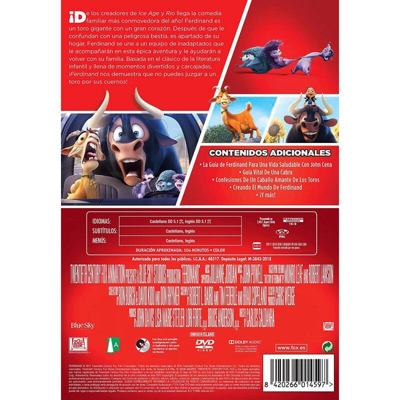 Ferdinand [DVD] image number null