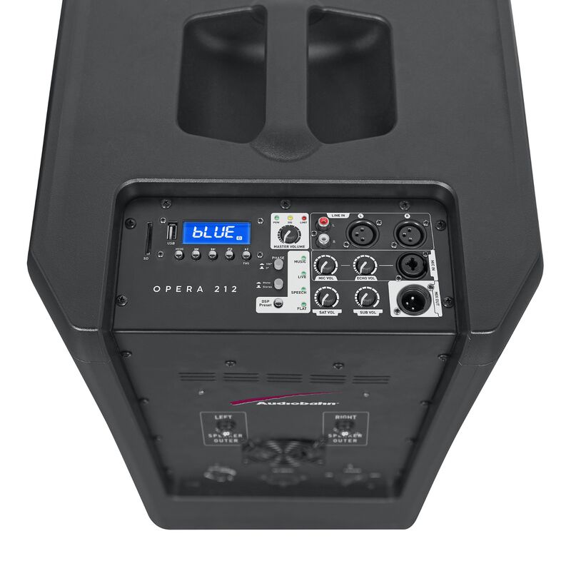 Sistema de audio lineal doble 12" 1780w Audioba... image number null