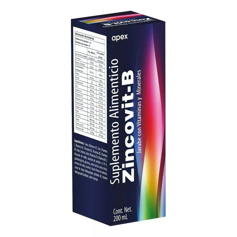 Suplemento Alimenticio Multivitaminas Zincovit-... image number null