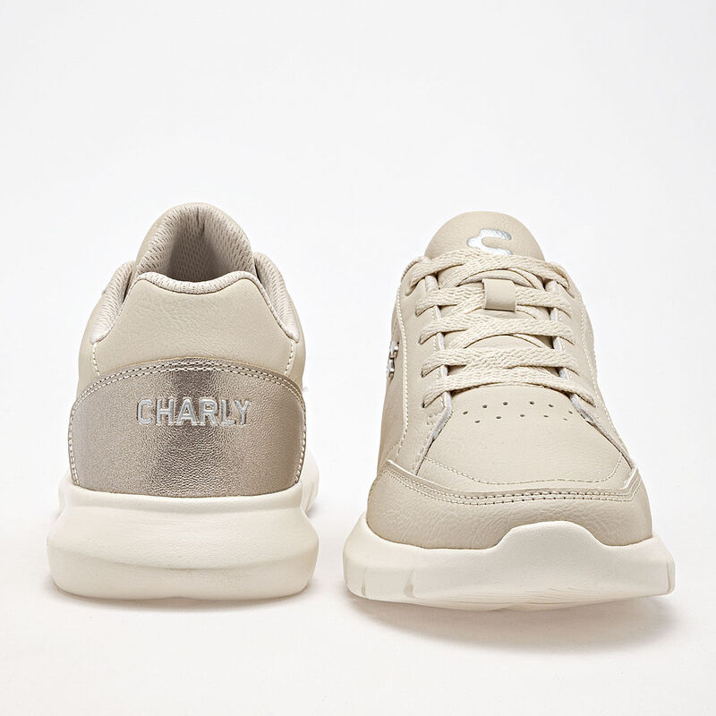 Charly Tenis urbano para mujer beige image number null