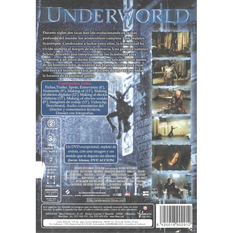 Underworld [dvd] (2003) image number null