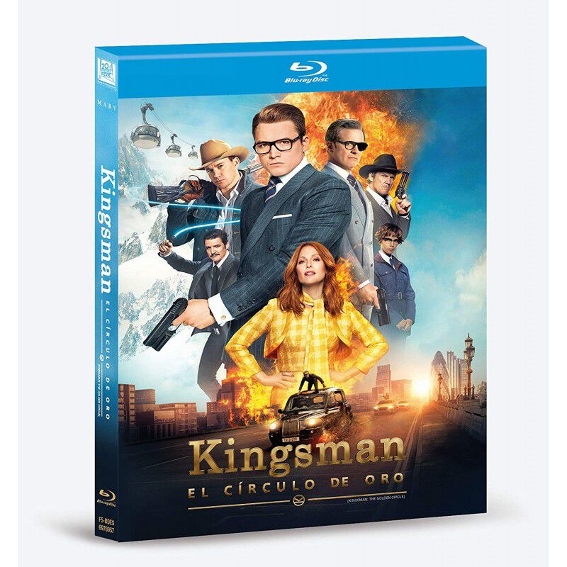 Kingsman: El Circulo De Oro Bluray Digibook [Bl... image number null