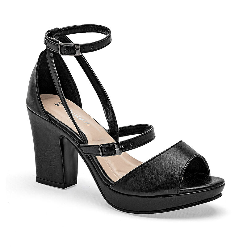 D'Cristian zapatilla semiabierta para mujer neg... image number null