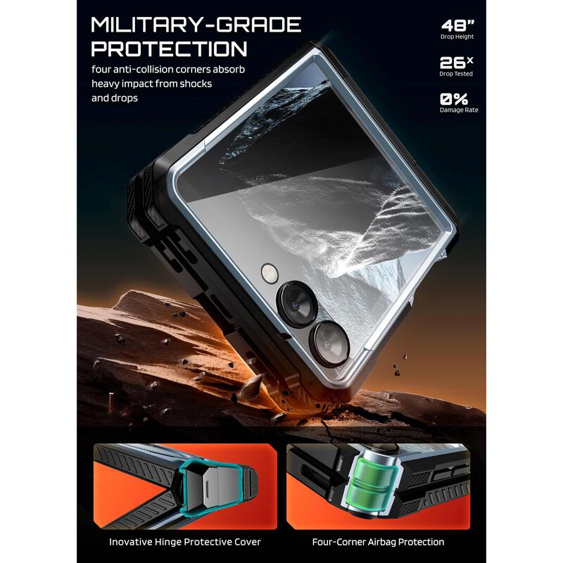 Funda Supcase para Galaxy Z Flip 8 con Soporte ... image number null