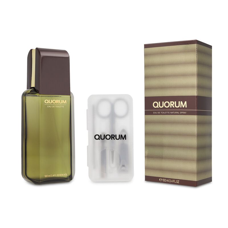 Quorum 100Ml Edt Spray / Kit Manicure image number null