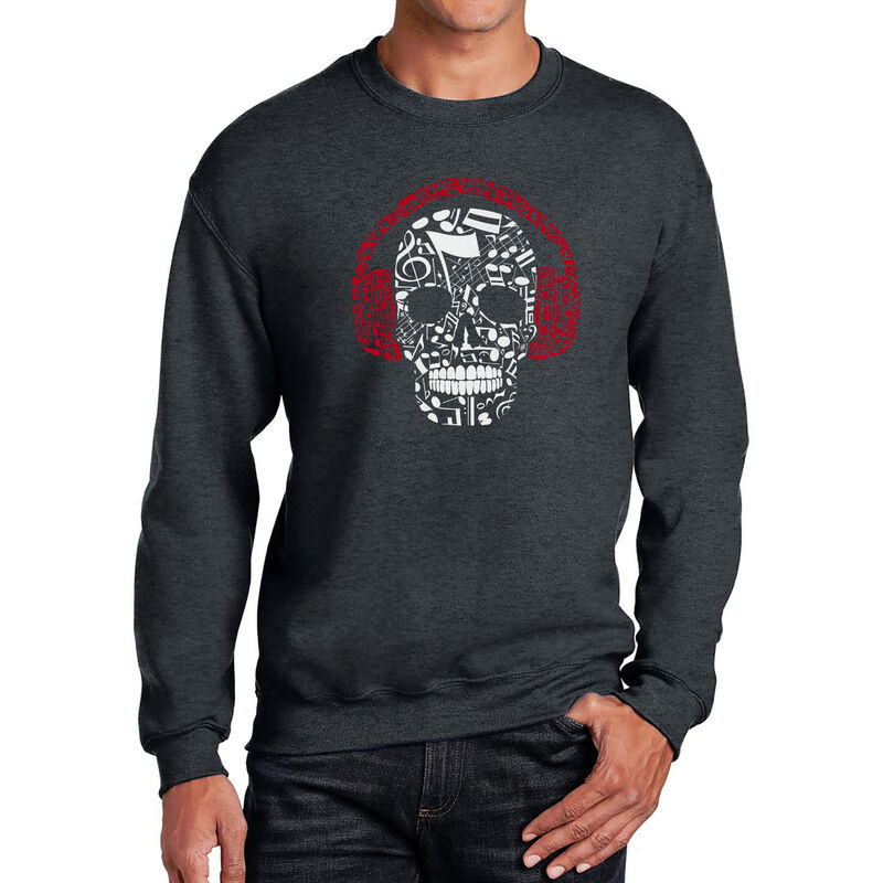 Sudadera De Cuello Redondo Word Art Para Hombre... image number null