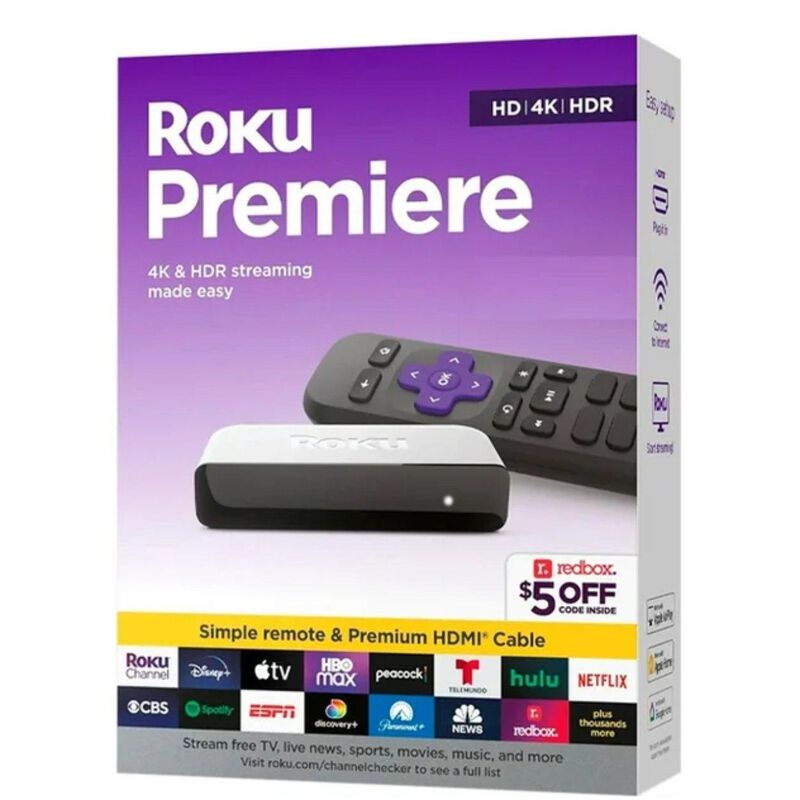 Reproductor de Streaming TV Box Roku Premiere 4... image number null
