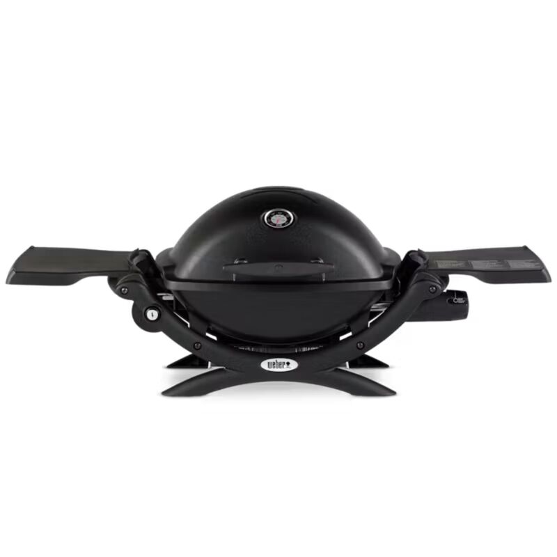 Asador De Gas Weber 51010001 Weber Q 1200 Negro... image number null