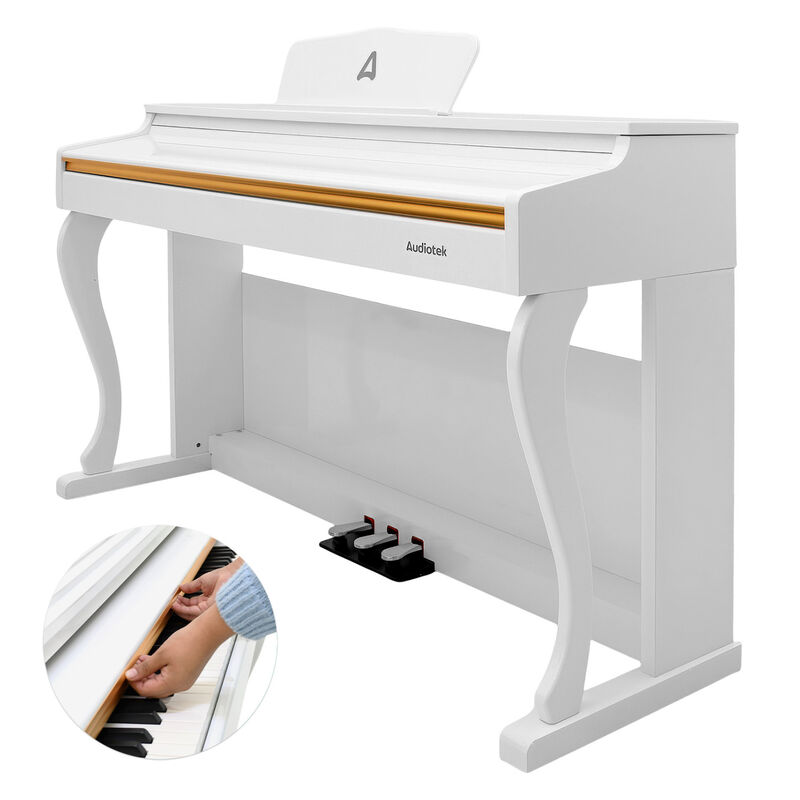 Piano Teclado Eléctrico 88 Teclas Digital 15v 3... image number null