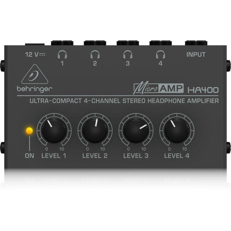 Behringer Amplificador Para Auriculares Ha400 E... image number null