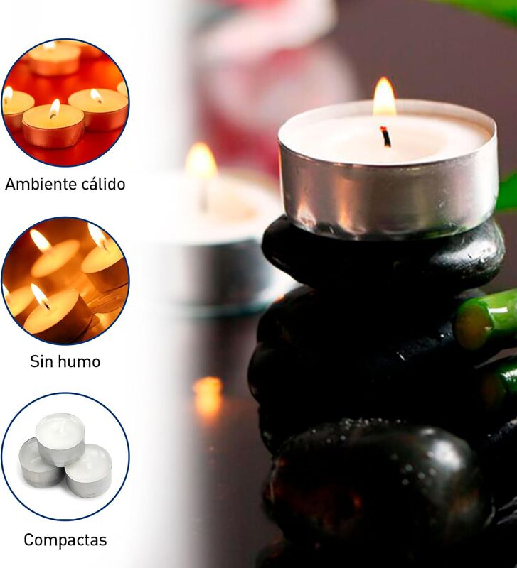 Kit de Velas Decorativas 50 pzs Bluelander image number null