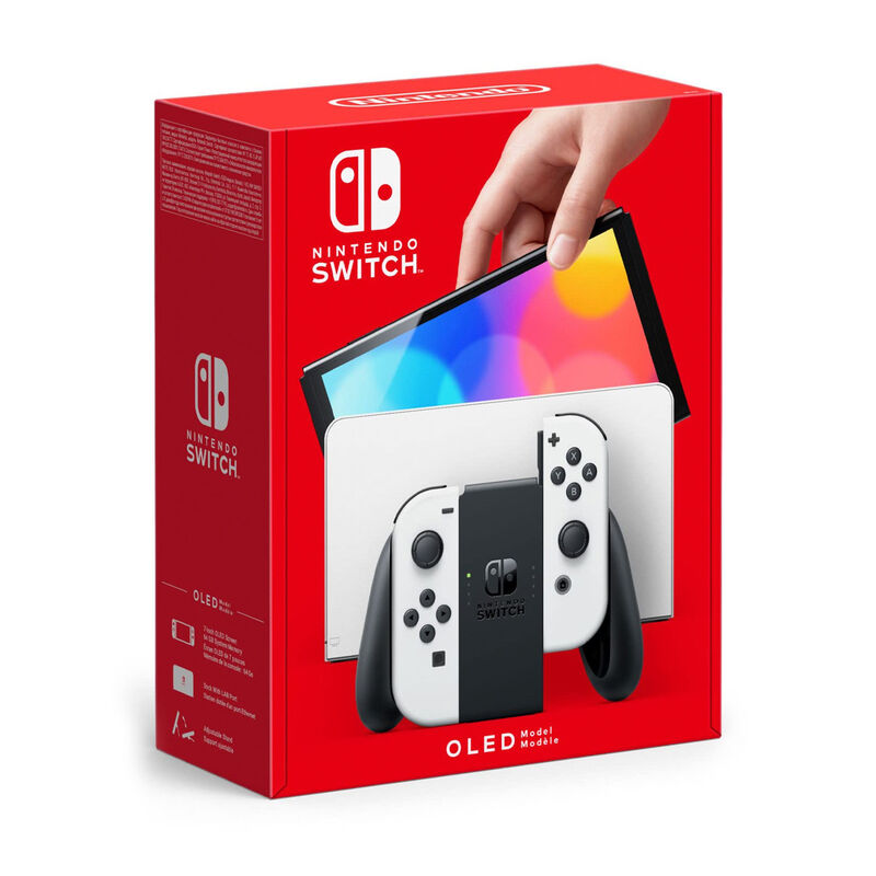 Consola Nintendo Switch Oled Blanca 64Gb Standa... image number null