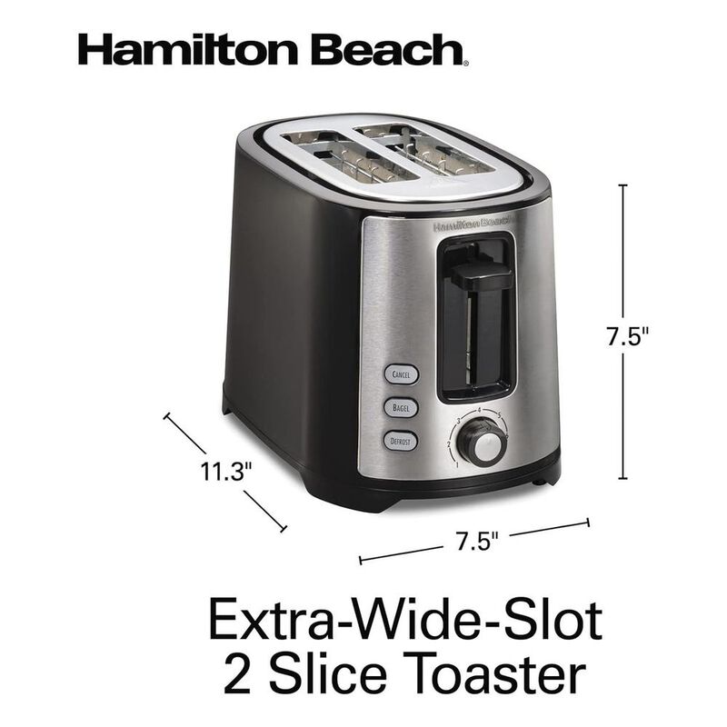 Tostador De Ranuras Extra Anchas Hamilton Beach... image number null