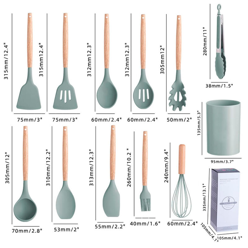 Juego de Utensilios de Cocina Kuche,12 pzs, ver... image number null