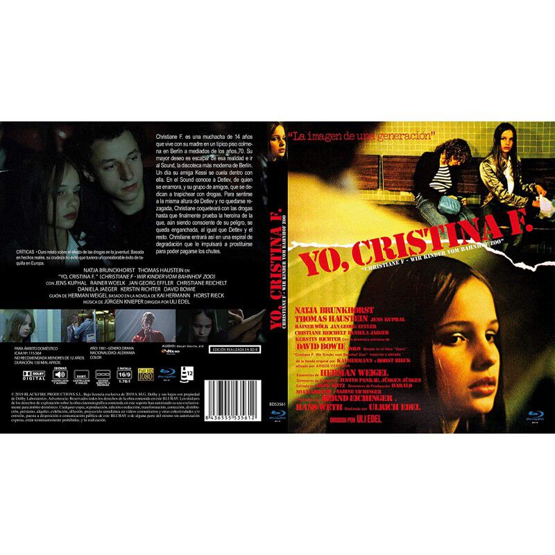 Yo, Cristina F. [blu-ray] (1981) Christiane F. ... image number null