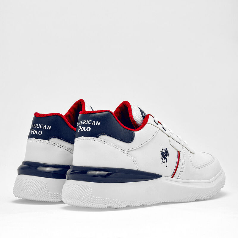 American Polo Tenis urbano para hombre blanco m... image number null