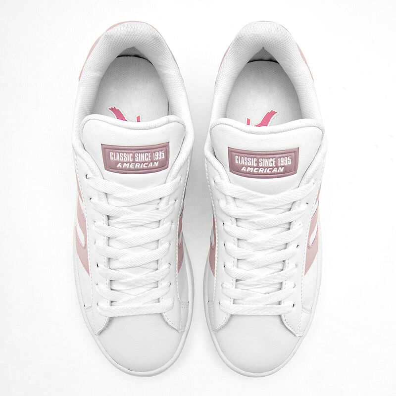 American Fire Tenis urbano para mujer blanco ro... image number null