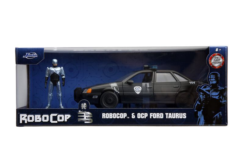 Figura De Coche Y Robocop Fundidos A Presi&oacute;n Ro... image number null
