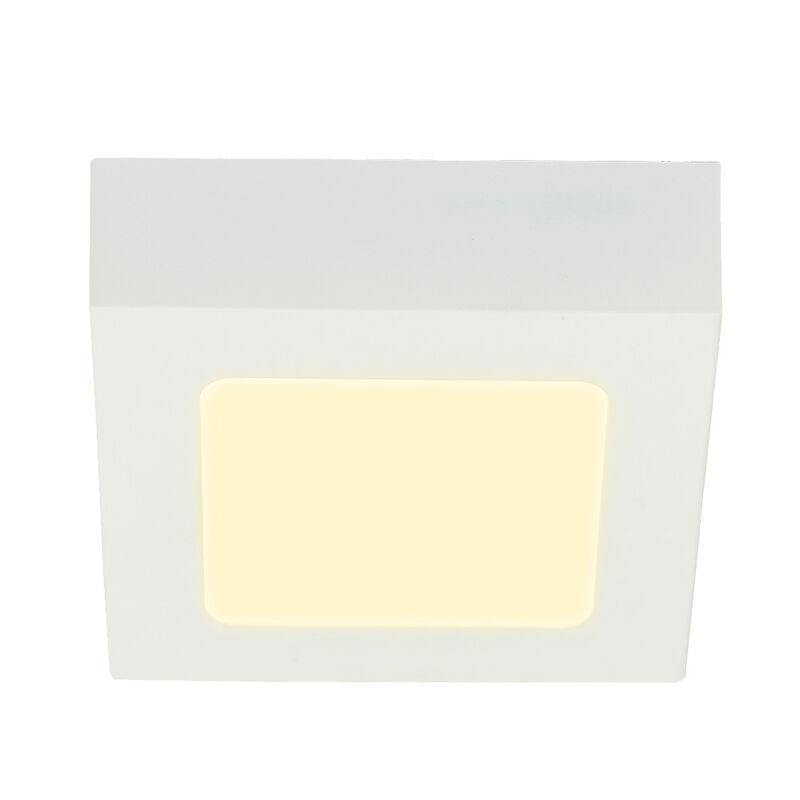 Lampara Sobreponer Techo Blanco 6w Luz Suave C&aacute;... image number null