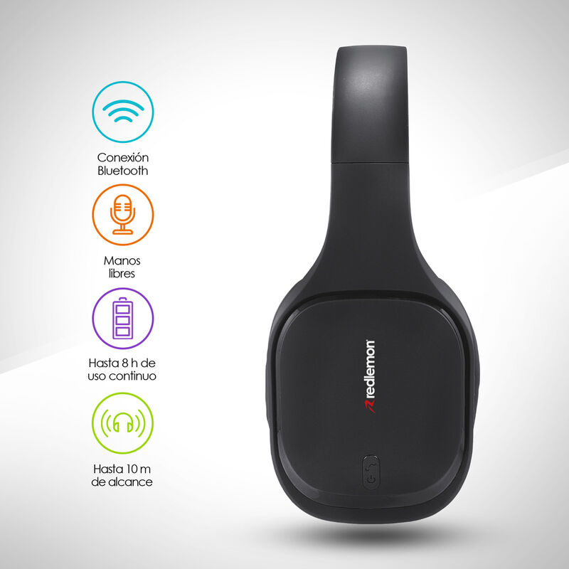 Redlemon Audífonos Bluetooth Inalámbricos Hd Au... image number null