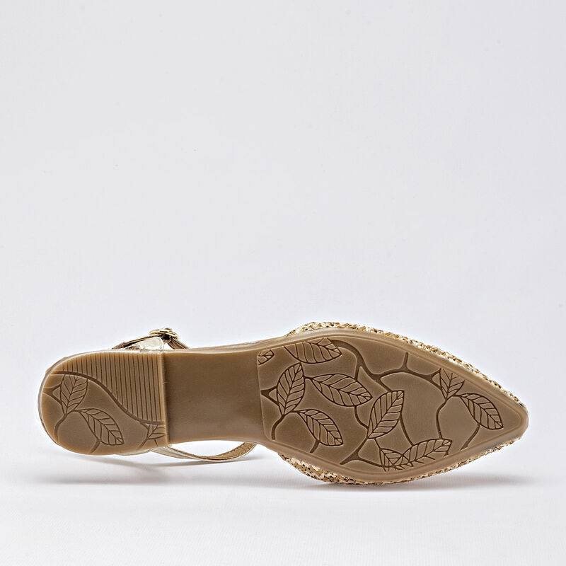 Lady One balerina destalonada para mujer beige ... image number null