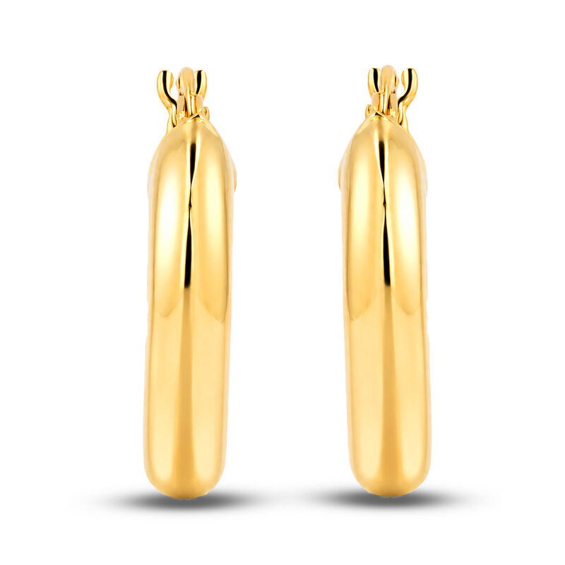 Arracadas Oro Amarillo 10k 10mm | Destello Fino... image number null