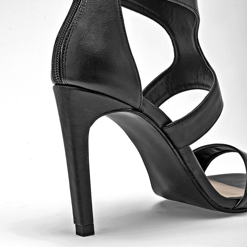 Clasben zapatilla abierta para mujer negro cod ... image number null