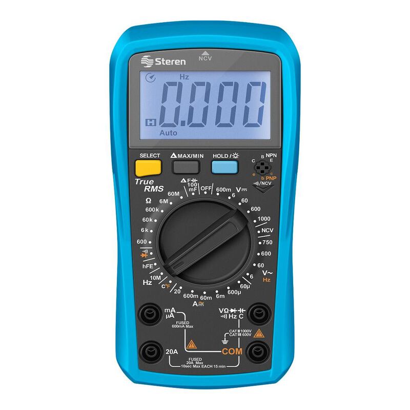 Mult&iacute;metro profesional RMS con detector de volt... image number null