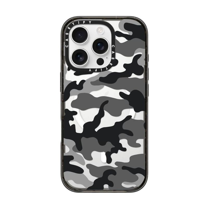 Funda Casetify Camo Over Black Para Iphone 16 P... image number null