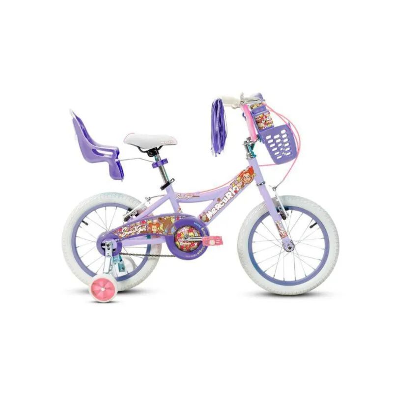 Bicicleta Infantil Mercurio Sweet Girl R16'' 1v... image number null