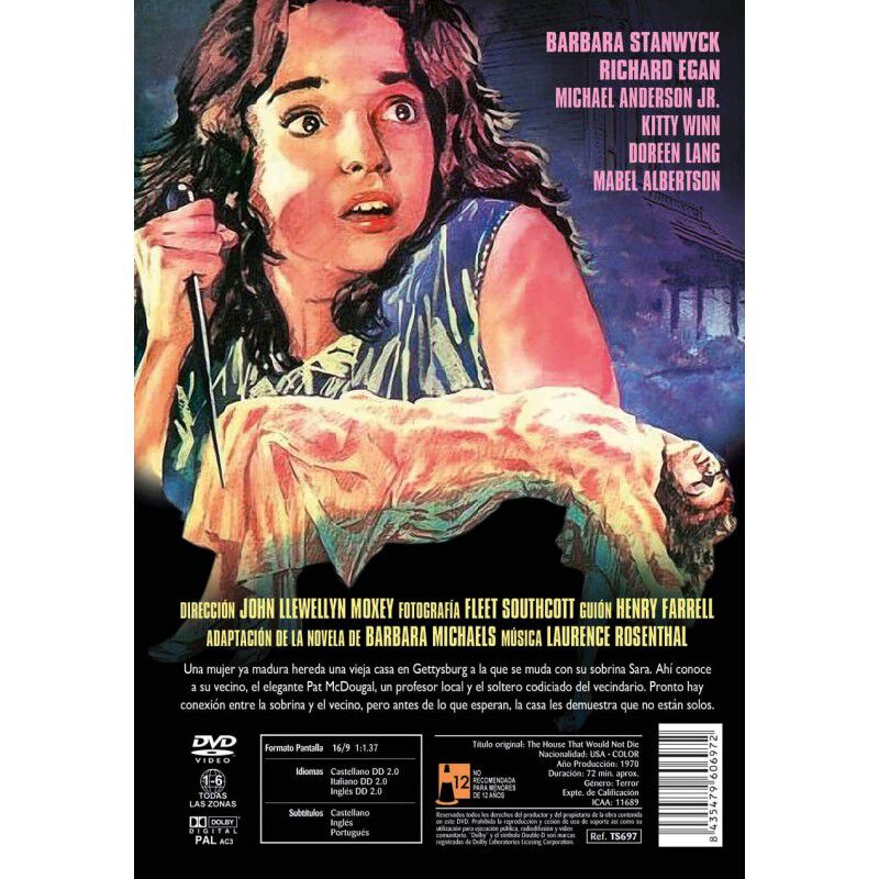 La Casa Que Nunca Muere [dvd] (1970) The House ... image number null